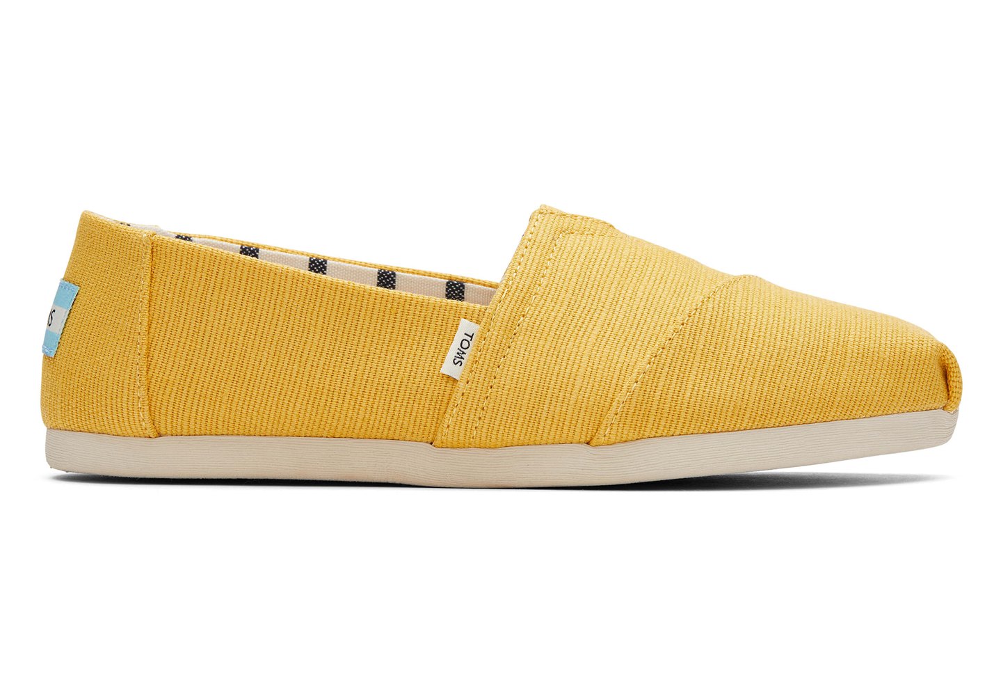 Toms Alpargata Heritage Canvas Espadrille Yellow - Womens - 26547-KEQC